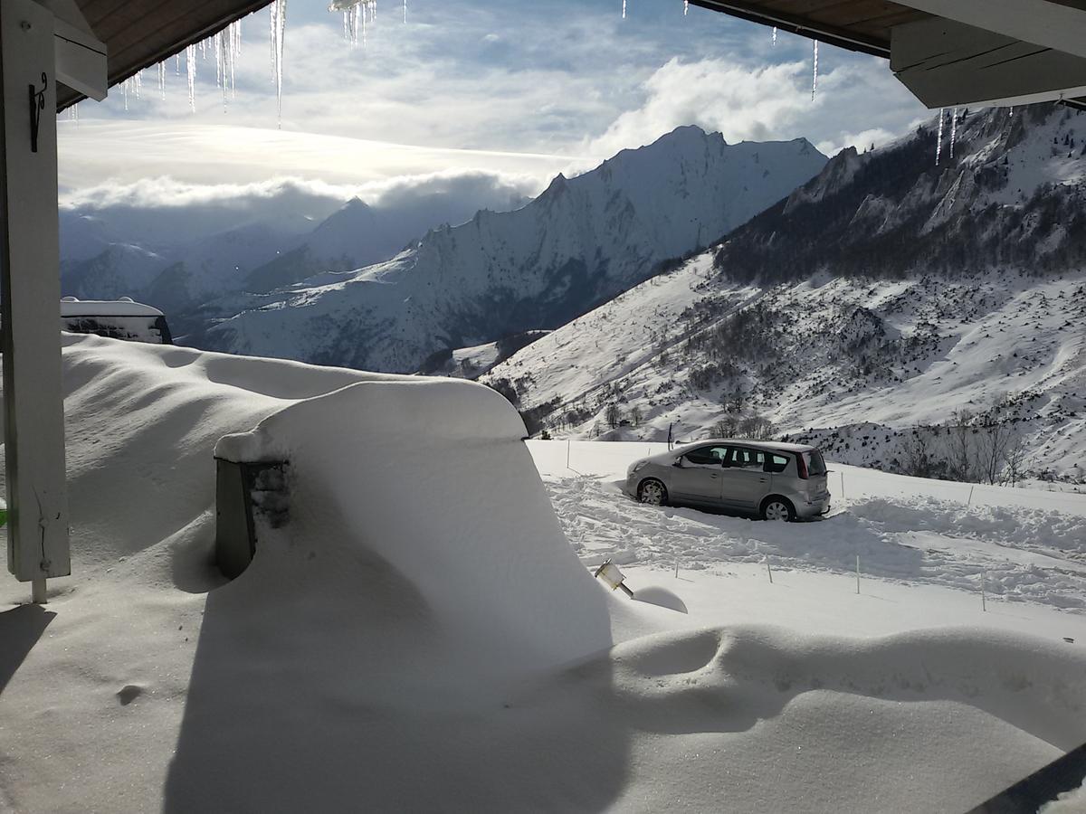 Gite Chalet Du Soulor Arrens-Marsous Exteriör bild